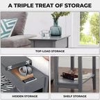 Tavolino da salotto con piano a ribalta Home Imports Emporium, set da 1/2