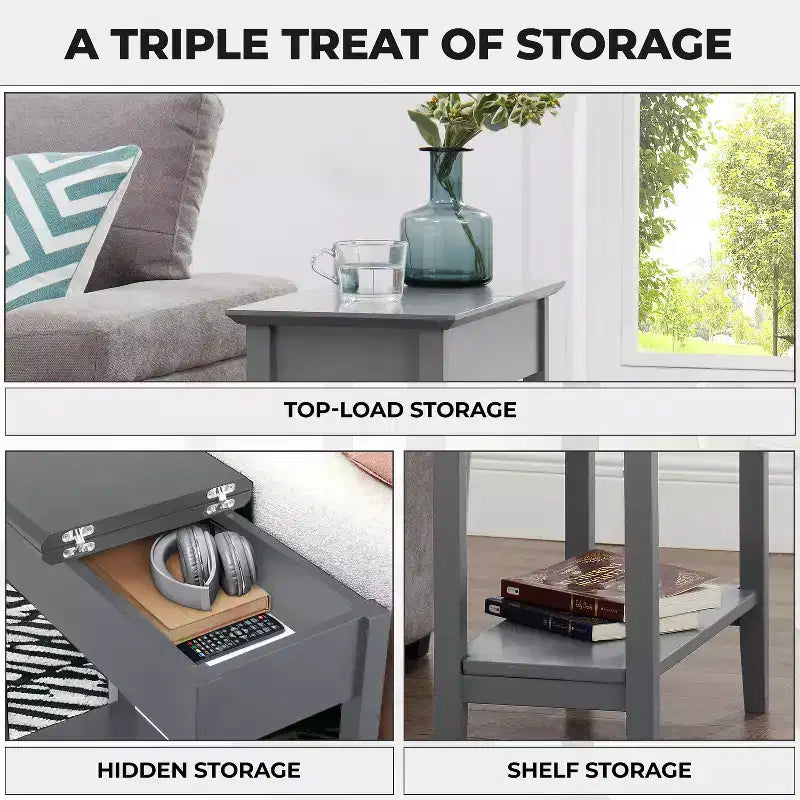 Tavolino da salotto con piano a ribalta Home Imports Emporium, set da 1/2