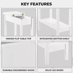 Tavolino da salotto con piano a ribalta Home Imports Emporium, set da 1/2