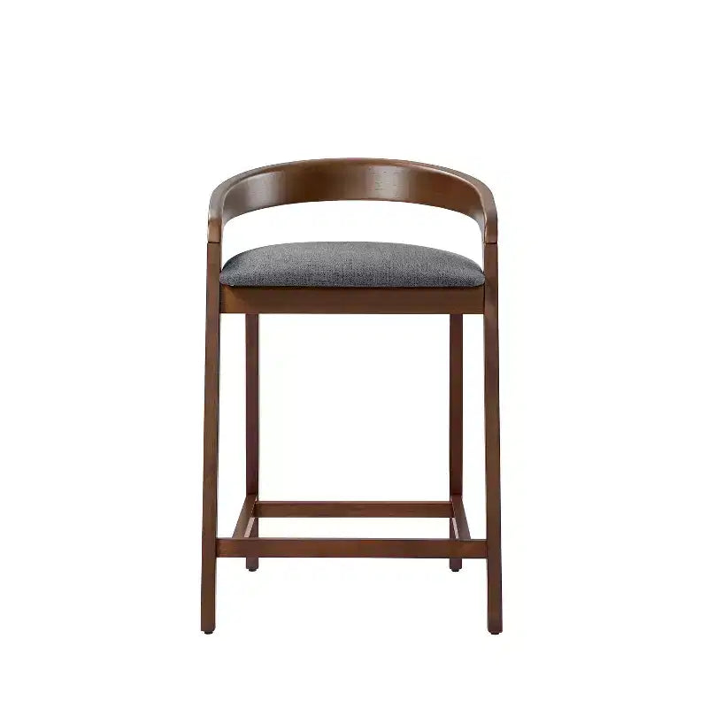 Christopher Knight Home Casper, Sgabelli da bancone in legno di Hevea, stile contemporaneo, 64 cm (Set da 2)