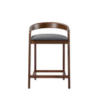 Christopher Knight Home Casper, Sgabelli da bancone in legno di Hevea, stile contemporaneo, 64 cm (Set da 2)