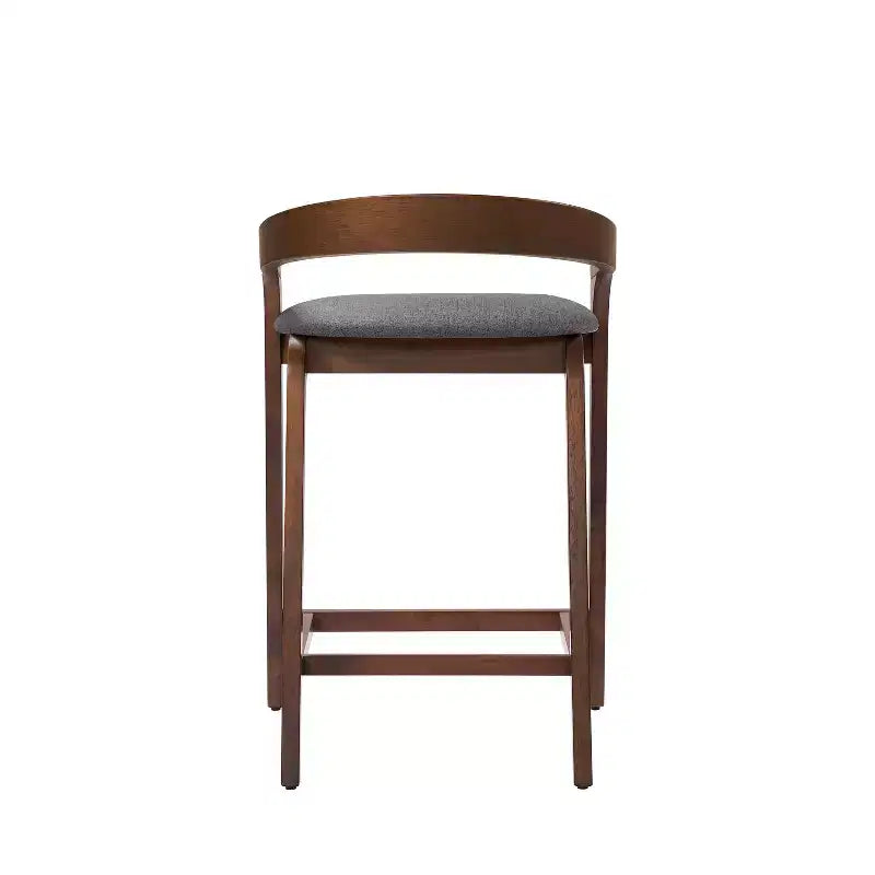 Christopher Knight Home Casper, Sgabelli da bancone in legno di Hevea, stile contemporaneo, 64 cm (Set da 2)