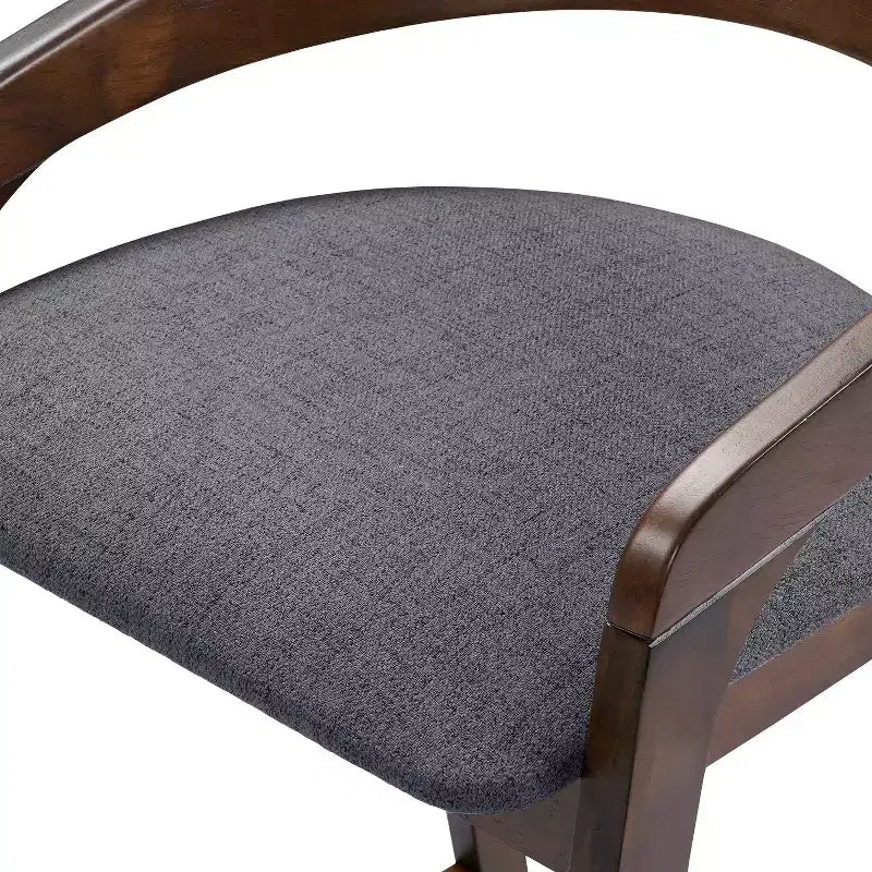 Christopher Knight Home Casper, Sgabelli da bancone in legno di Hevea, stile contemporaneo, 64 cm (Set da 2)