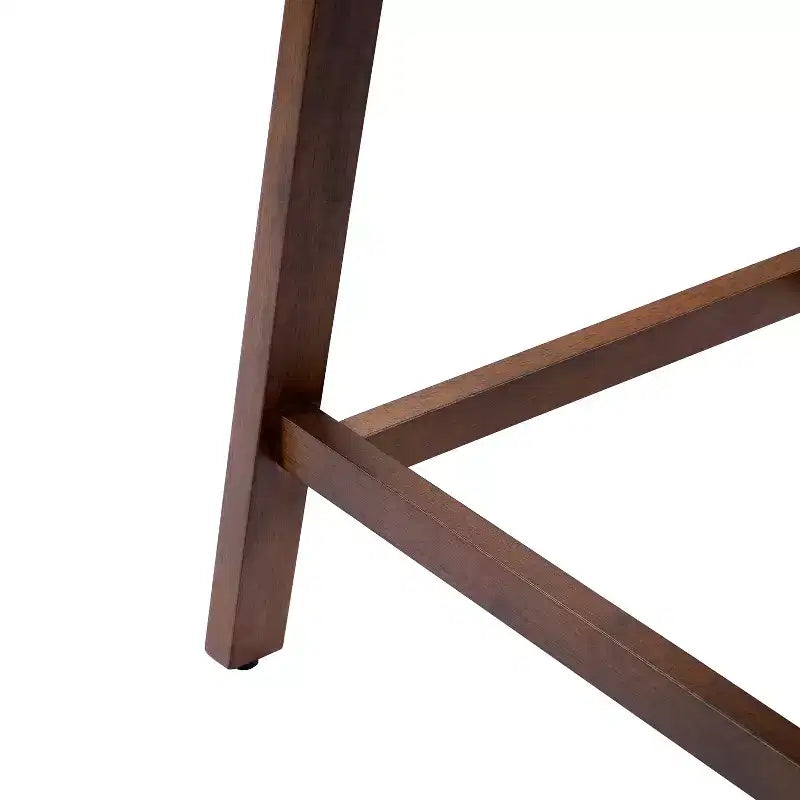 Christopher Knight Home Casper, Sgabelli da bancone in legno di Hevea, stile contemporaneo, 64 cm (Set da 2)
