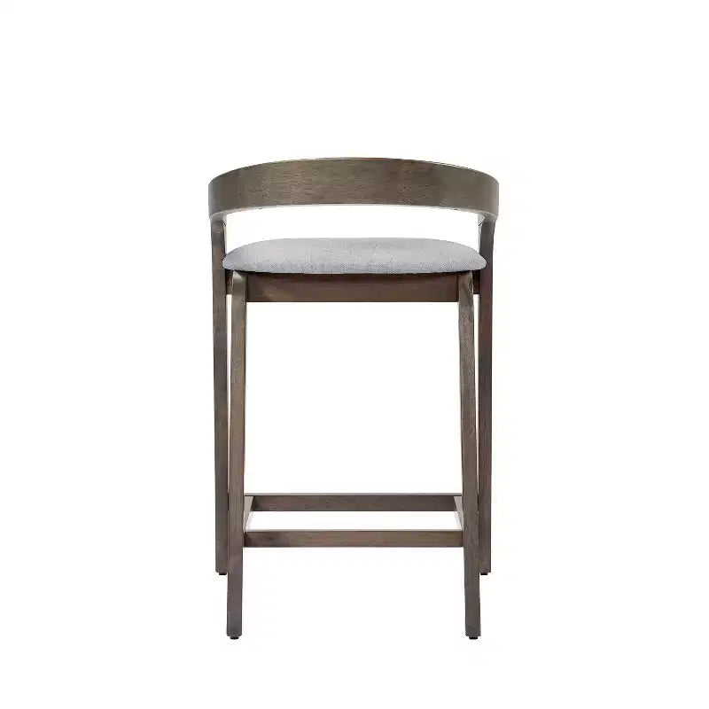 Christopher Knight Home Casper, Sgabelli da bancone in legno di Hevea, stile contemporaneo, 64 cm (Set da 2)