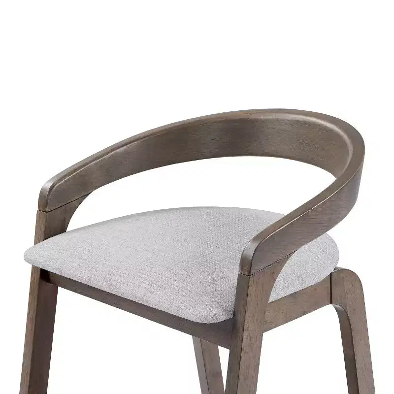Christopher Knight Home Casper, Sgabelli da bancone in legno di Hevea, stile contemporaneo, 64 cm (Set da 2)