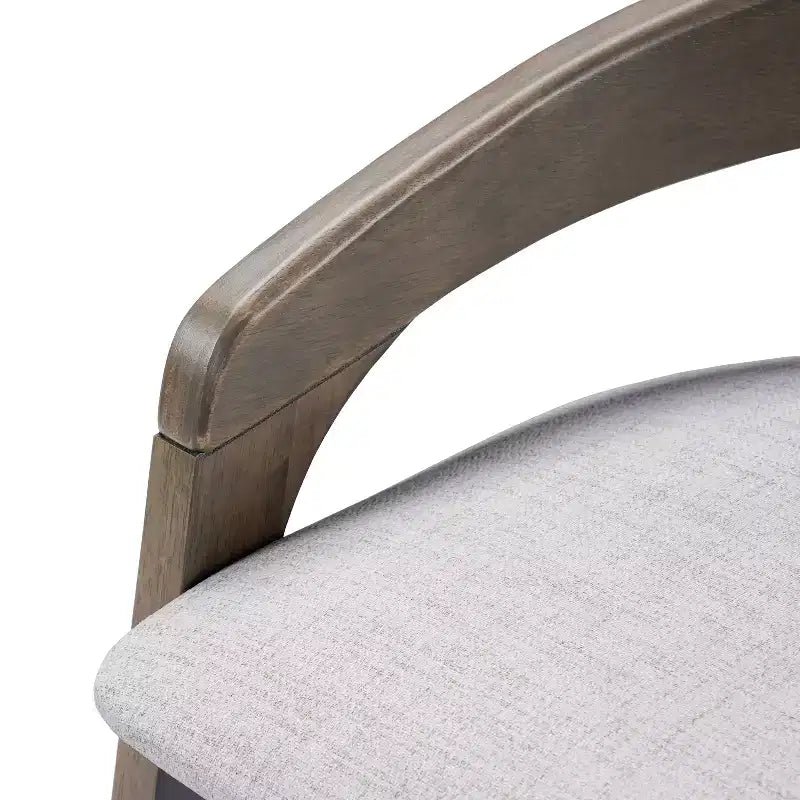 Christopher Knight Home Casper, Sgabelli da bancone in legno di Hevea, stile contemporaneo, 64 cm (Set da 2)