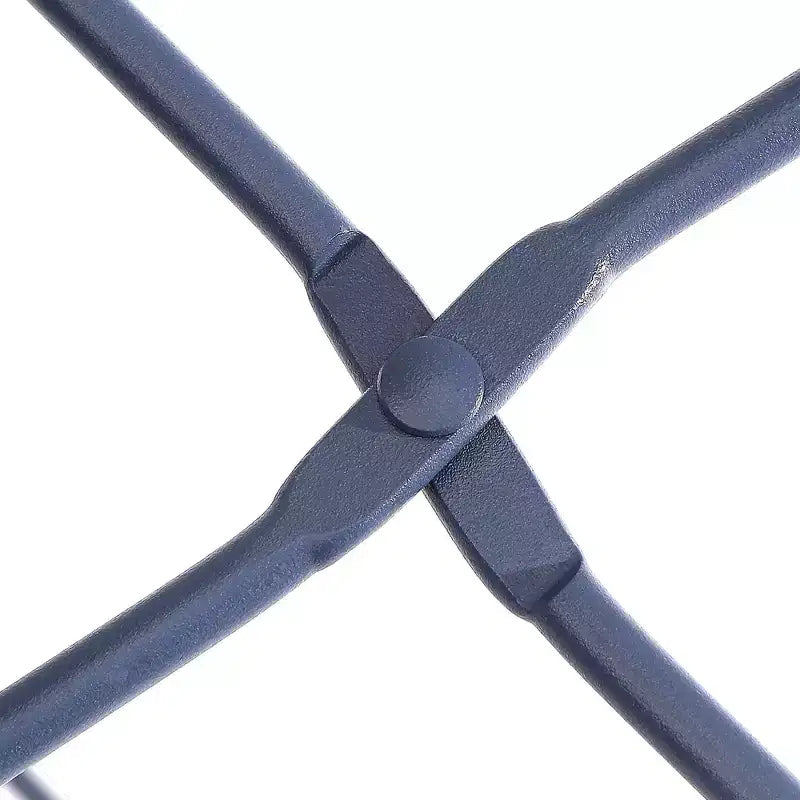 VECELO Tavolino Rotondo/Comodino con Cestino portaoggetti in Tessuto, Comodino Piccolo in Metallo Antiruggine e Impermeabile con Vassoio Superiore Rimovibile