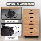 Classificatore per ufficio a 7 cassetti su ruote Home Imports Emporium