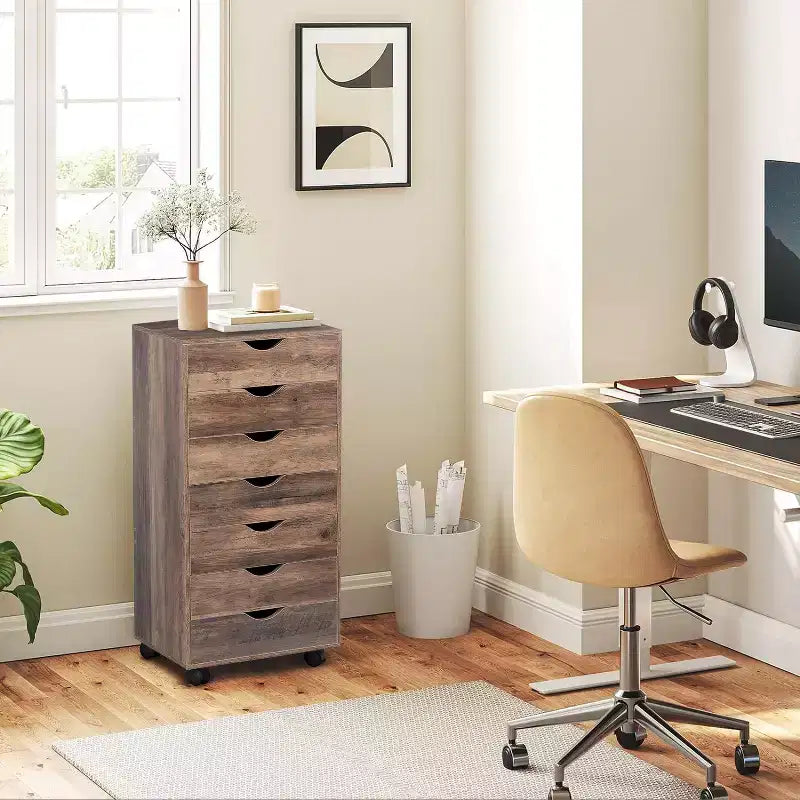 Classificatore per ufficio a 7 cassetti su ruote Home Imports Emporium