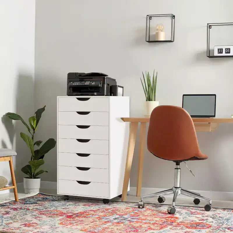 Classificatore per ufficio a 7 cassetti su ruote Home Imports Emporium