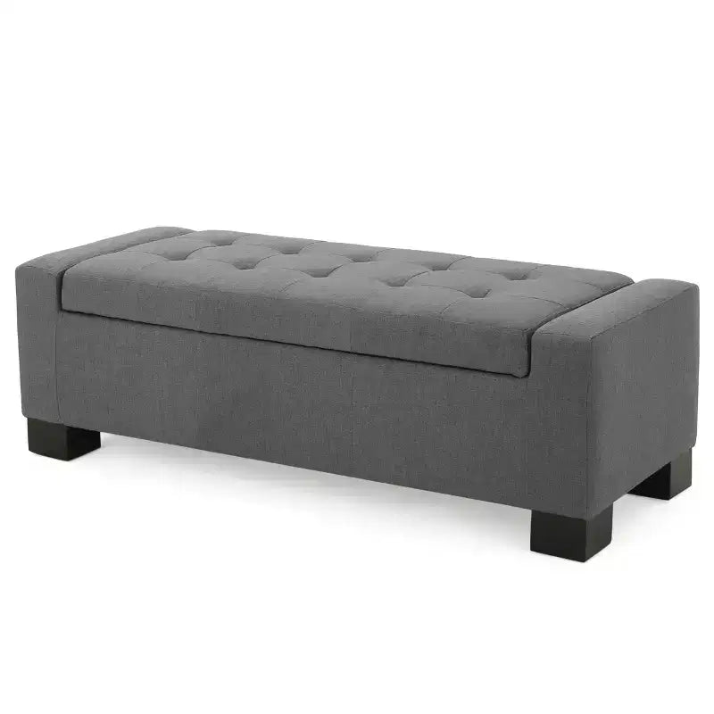Christopher Knight Home Nadia Contemporary Tufted Storage Ottoman Bench