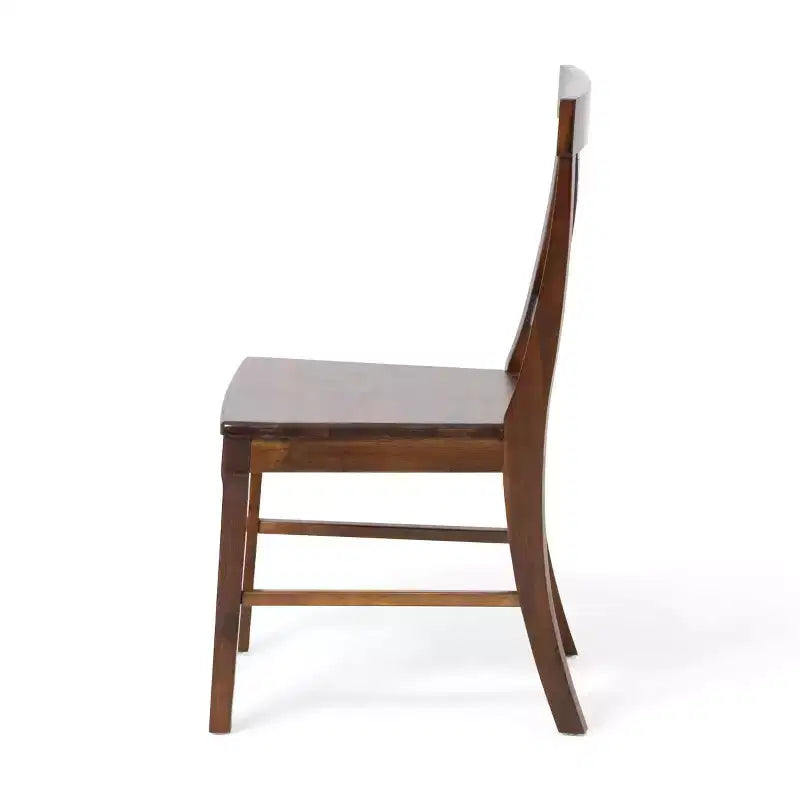 Christopher Knight Home Sedie da pranzo Bostwick Farmhouse in legno di acacia (set di 2), mogano ricco