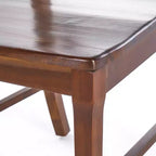 Christopher Knight Home Sedie da pranzo Bostwick Farmhouse in legno di acacia (set di 2), mogano ricco