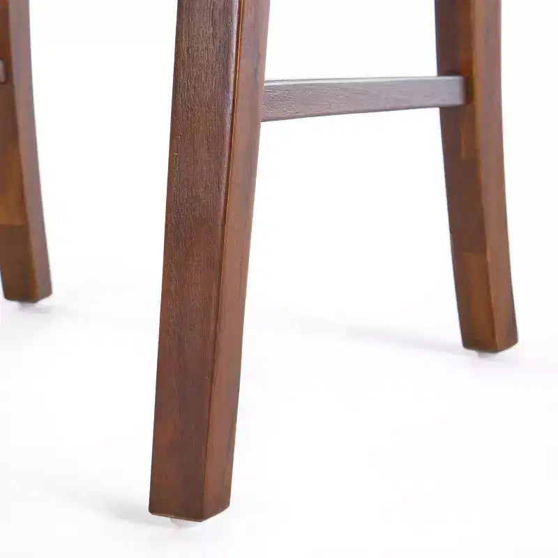 Christopher Knight Home Sedie da pranzo Bostwick Farmhouse in legno di acacia (set di 2), mogano ricco