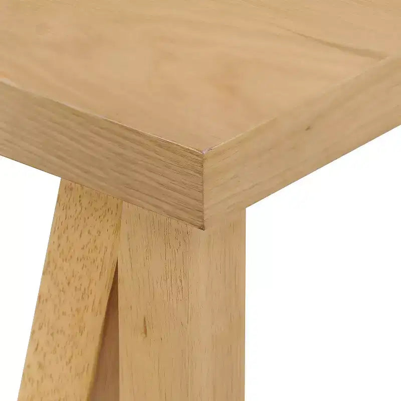 Christopher Knight Home Marseille Set da Pranzo 7 Pezzi in Legno di Acacia Stile Rustico con Sedie Mogano Scuro