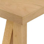 Christopher Knight Home Marseille Set da Pranzo 7 Pezzi in Legno di Acacia Stile Rustico con Sedie Mogano Scuro