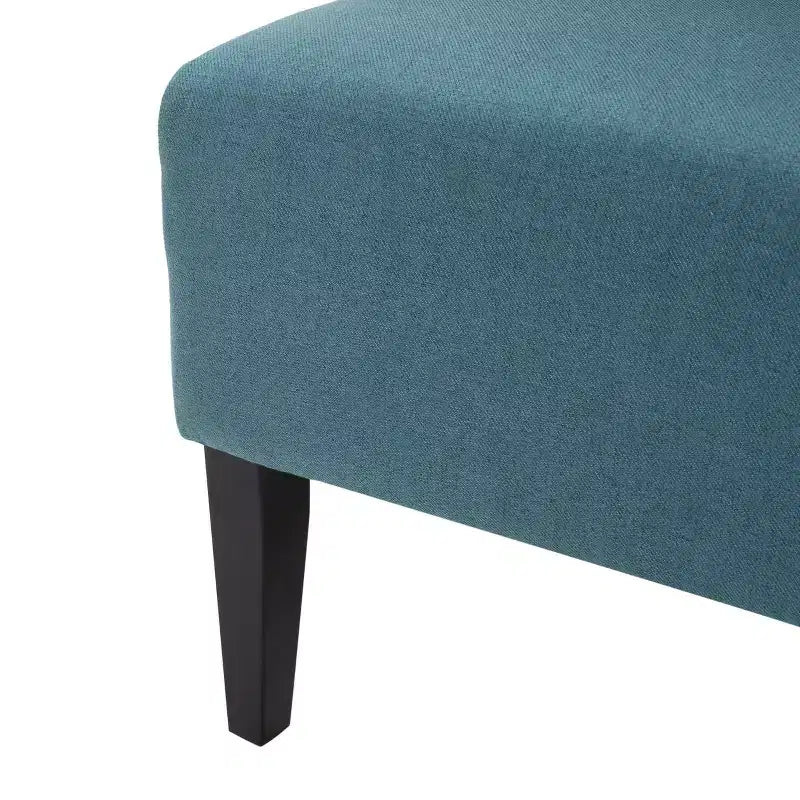 Sedia da pranzo GDFStudio Sheldon contemporanea imbottita in tessuto con schienale alto