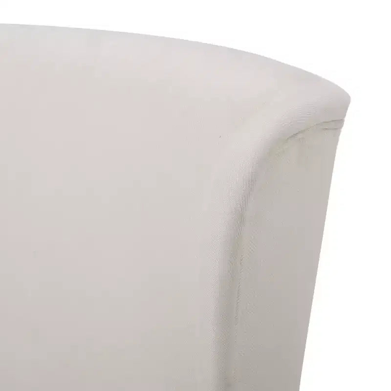 Sedia da pranzo GDFStudio Sheldon contemporanea imbottita in tessuto con schienale alto