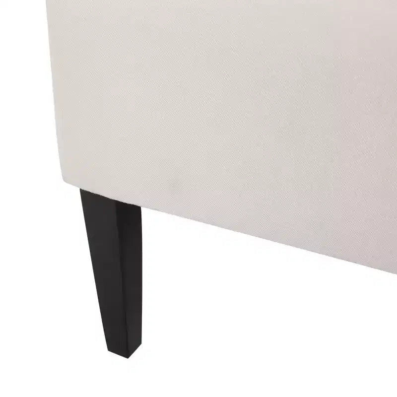 Sedia da pranzo GDFStudio Sheldon contemporanea imbottita in tessuto con schienale alto