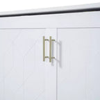 Letto a scomparsa matrimoniale Whisen Clever Design, ripiegabile in un armadio con cassetto e porte USB