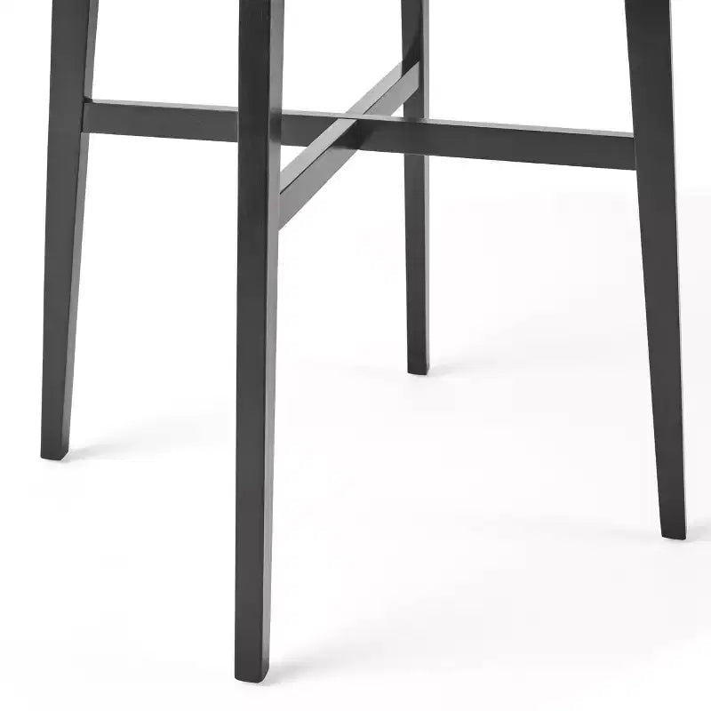 Tavolo da bar quadrato Hildred di GDFStudio, moderno, in laminato e legno di gomma, 42"