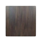 Tavolo da bar quadrato Hildred di GDFStudio, moderno, in laminato e legno di gomma, 42"