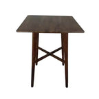 Tavolo da bar quadrato Hildred di GDFStudio, moderno, in laminato e legno di gomma, 42"