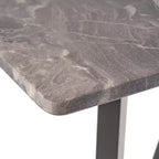 Tavolo da bar quadrato Hildred di GDFStudio, moderno, in laminato e legno di gomma, 42"