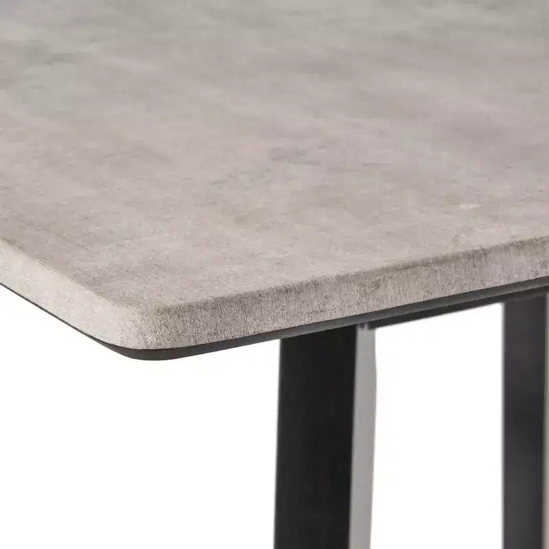 Tavolo da bar quadrato Hildred di GDFStudio, moderno, in laminato e legno di gomma, 42"