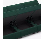 Belffin Pouf Modulare in Velluto