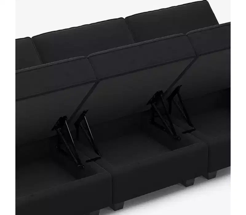 Belffin Pouf Modulare in Velluto