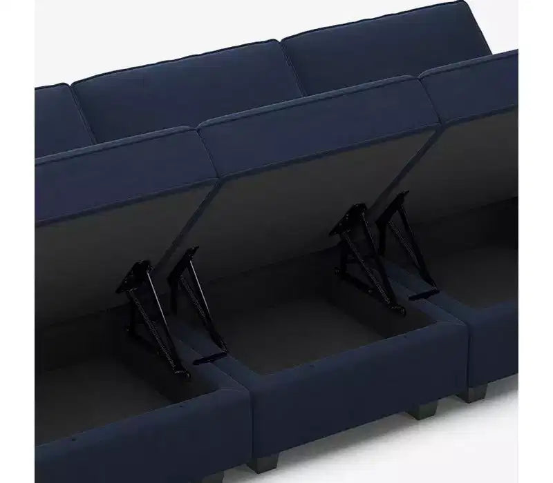 Belffin Pouf Modulare in Velluto