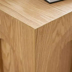 GDFStudio Coral Tavolino con Design ad Arco Moderno in Legno 17.71 H
