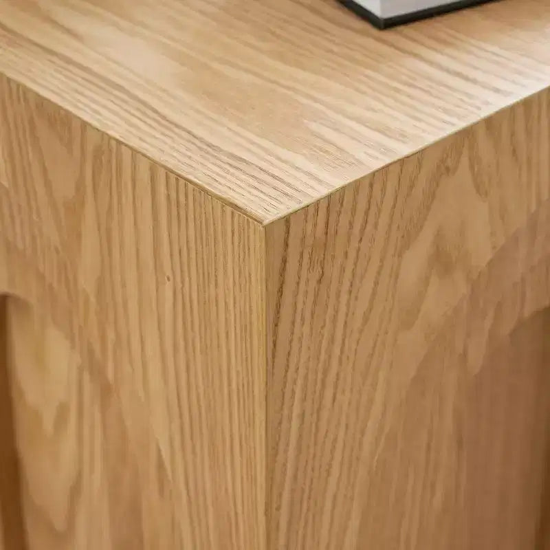 GDFStudio Coral Tavolino con Design ad Arco Moderno in Legno 17.71 H