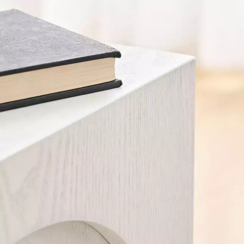 GDFStudio Coral Tavolino con Design ad Arco Moderno in Legno 17.71 H