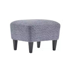 Christopher Knight Home Gerald Set Sedia e Pouf Club Contemporanei Rivestiti in Bouclé