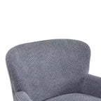 Christopher Knight Home Gerald Set Sedia e Pouf Club Contemporanei Rivestiti in Bouclé