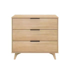 Cassettiera a 3 cassetti Plank+Beam con maniglia in ottone