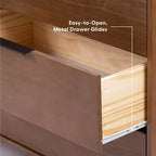 Cassettiera a 3 cassetti Plank+Beam con maniglia in ottone