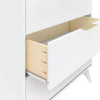 Cassettiera a 3 cassetti Plank+Beam con maniglia in ottone