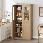 PexFix Armadio / Credenza da Cucina in Legno con Ripiani Regolabili