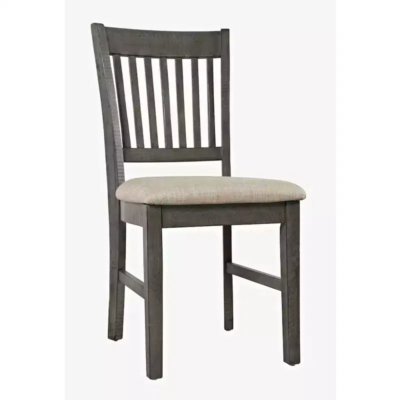 Jofran, Sedia da scrivania imbottita in stile costiero Rustic Shores