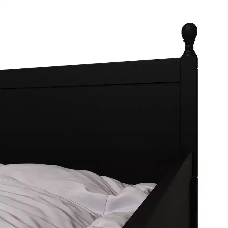 ChaletPosh Letto a Scomparsa in Legno di Dimensioni Singole con Materasso Estraibile