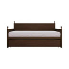 ChaletPosh Letto a Scomparsa in Legno di Dimensioni Singole con Materasso Estraibile