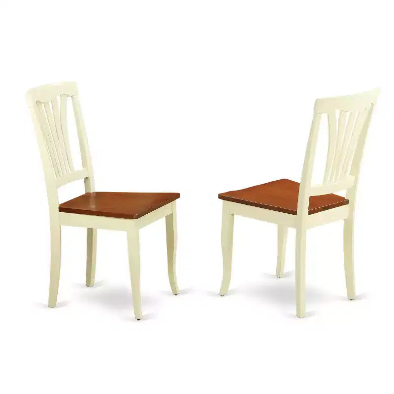 HomeStock Set da Pranzo con Tavolo e 4 Sedie a Farfalla
