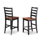 HomeStock Set da Pranzo Altezza Bancone, Tavolo da Pub con 4/6 Sedie, Set Cucina 54x54 Pollici