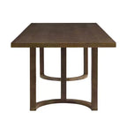 Christopher Knight Home Carissa 95 Tavolo da Pranzo Rettangolare Moderno a 8 Posti in Legno di Gomma
