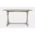 Jofran,Fairview Transitional Herringbone Distressed Acacia Sofa Table- Gray Color