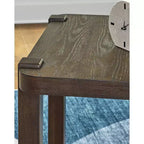 Tavolino Rettangolare Breckington di Signature Design by Ashley con Ripiano Portaoggetti, Marrone Scuro